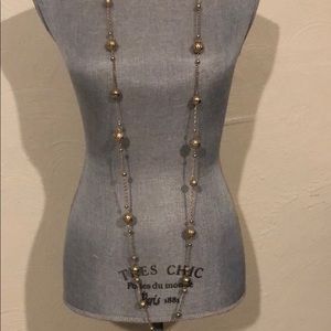 EUC Super long Gold Necklace